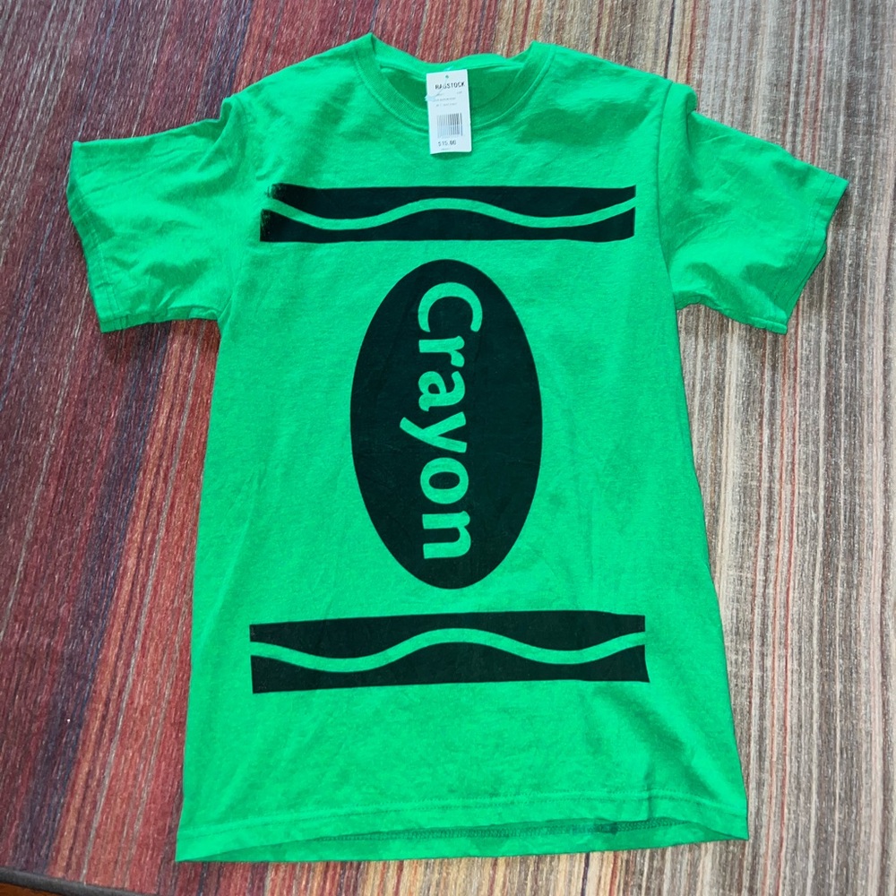 green crayon T Shirt - Ragstock